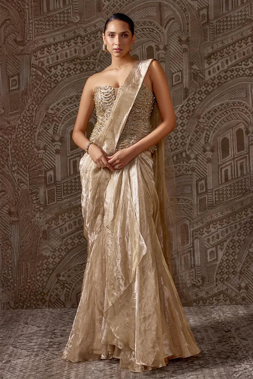 The Golden Era Saree Set