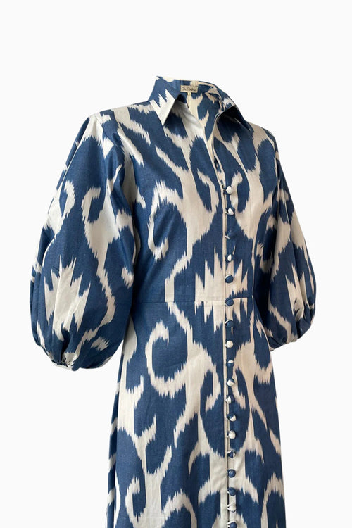 Blue Jodhpur Dress