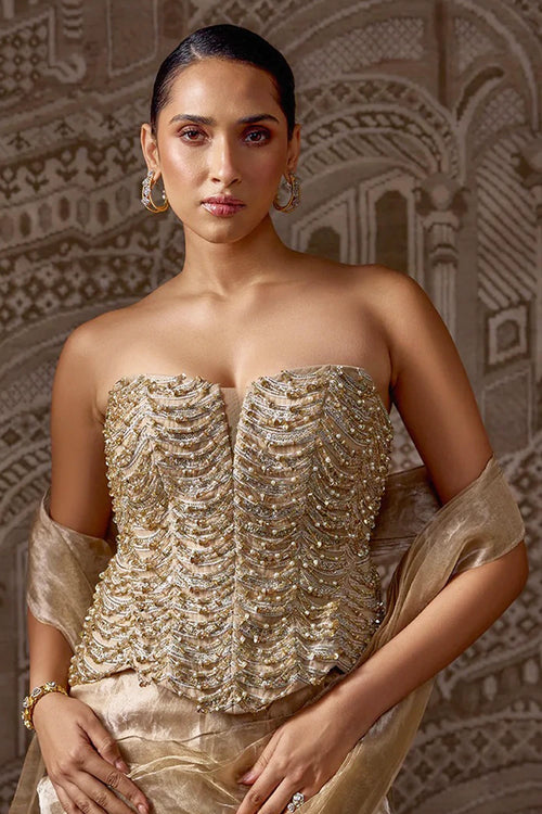 The Golden Era Saree Set