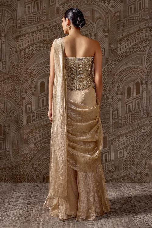 The Golden Era Saree Set
