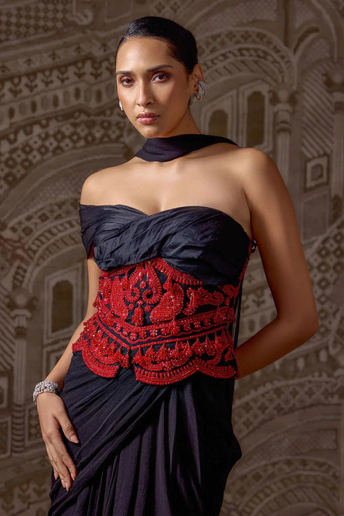 The Gilded Saree Set
