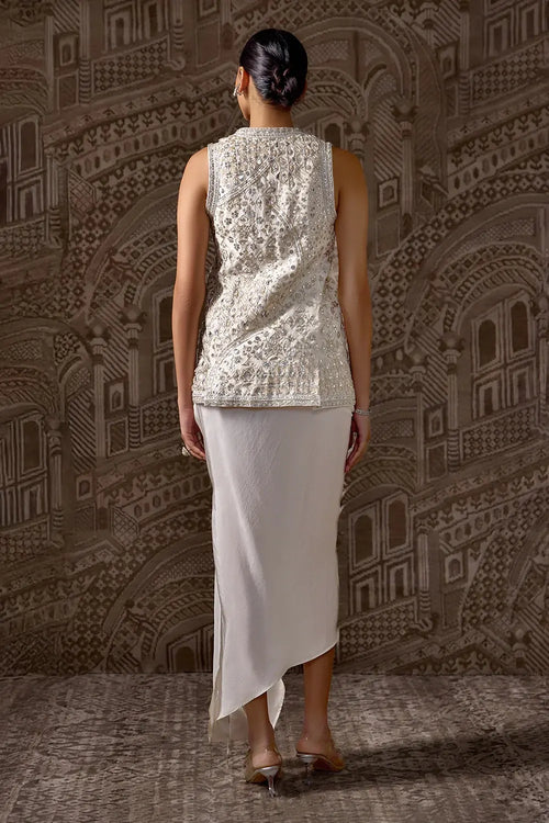 The Vestige Jacket Skirt Set
