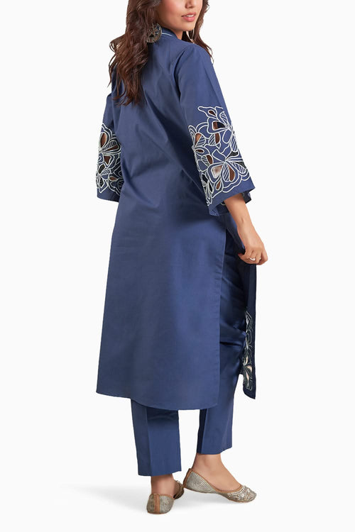Ira Blue Kurta Set