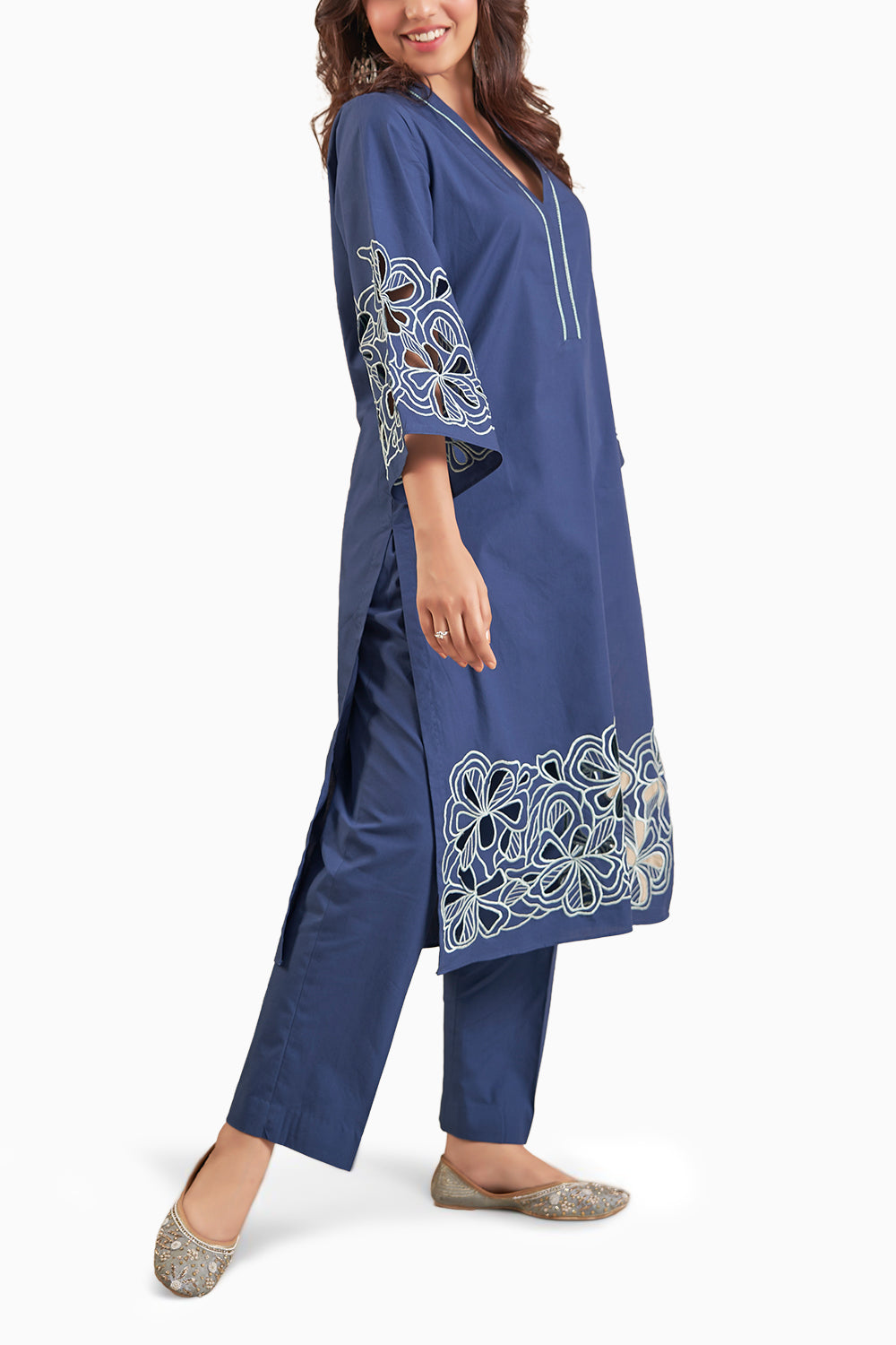 Ira Blue Kurta Set