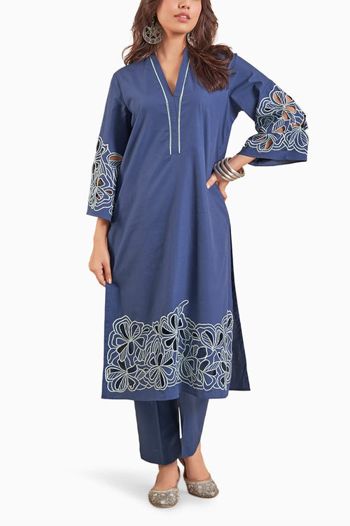 Ira Blue Kurta Set