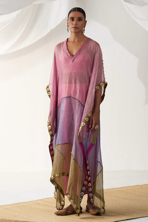 Sadabahar Pink Kaftaan