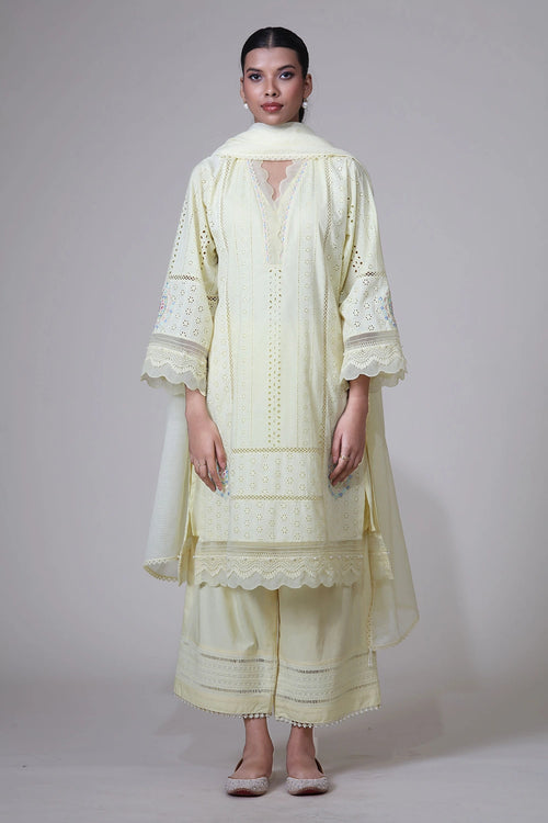 Yellow Sahiba Kurta Set