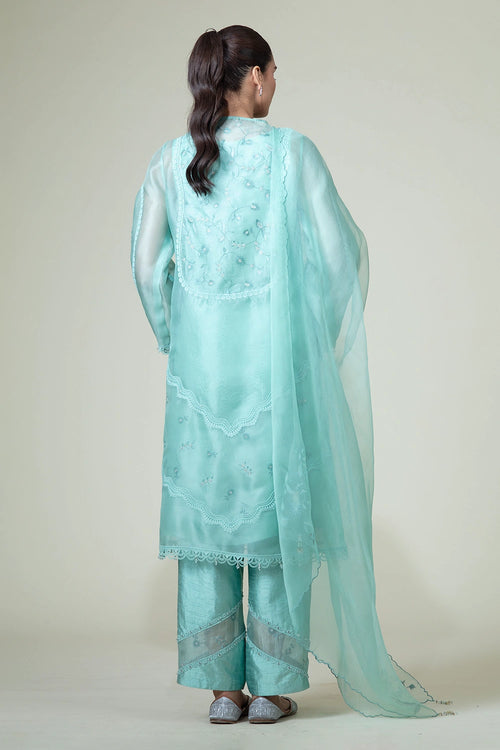 Mint Saira Kurta Set