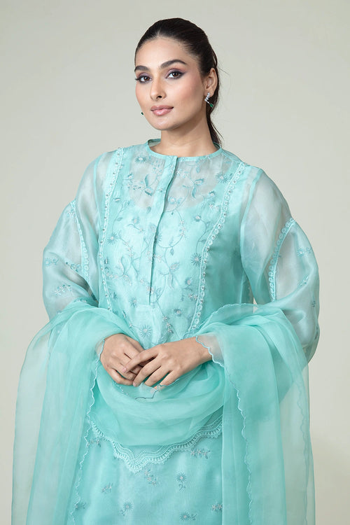 Mint Saira Kurta Set