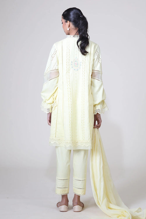 Yellow Jasmine Dupatta