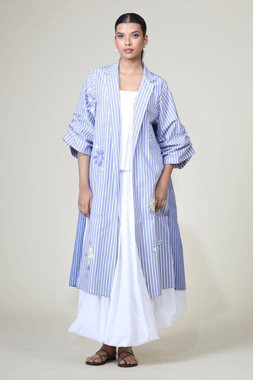 Blue Stripe Ziba Jacket