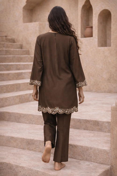 Khakh Kurta Set