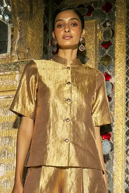 Benares Brocade Shirt