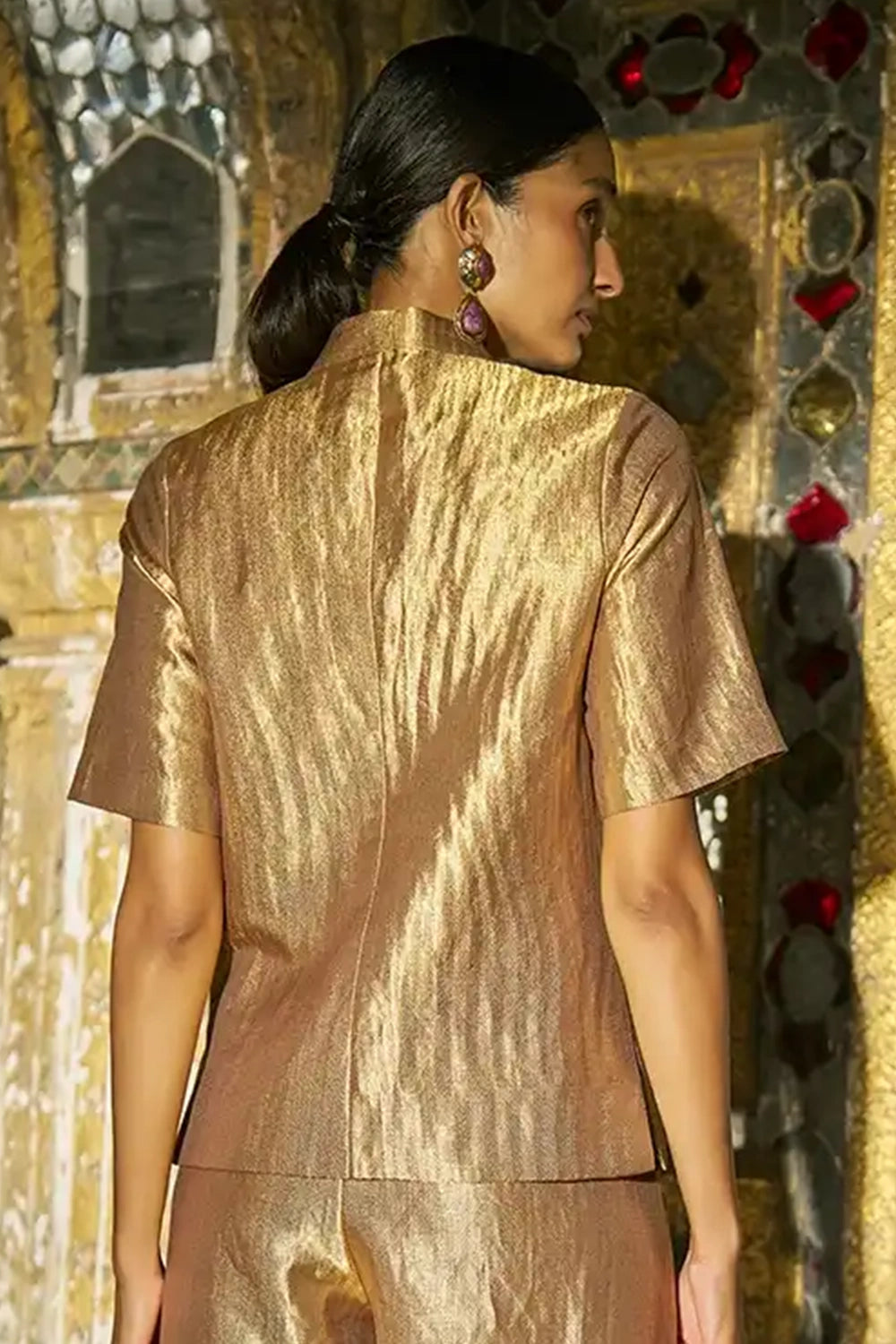 Benares Brocade Shirt