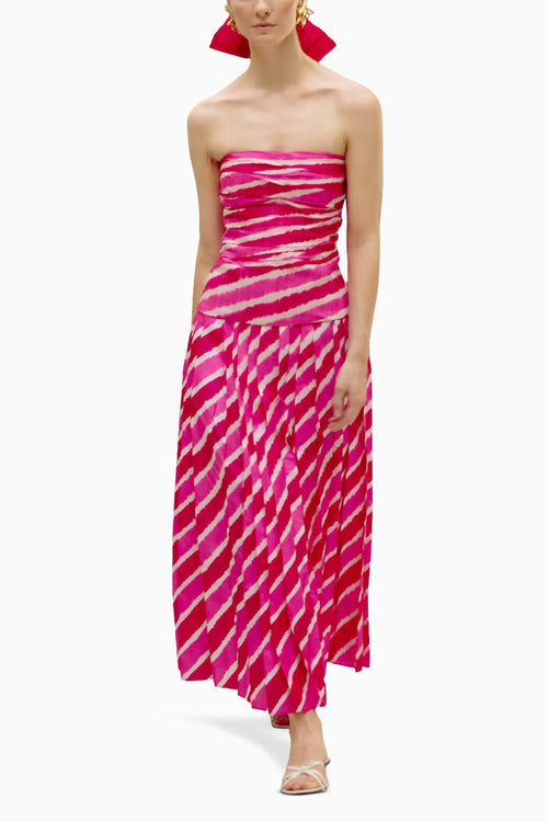 Pink Leheriya Set