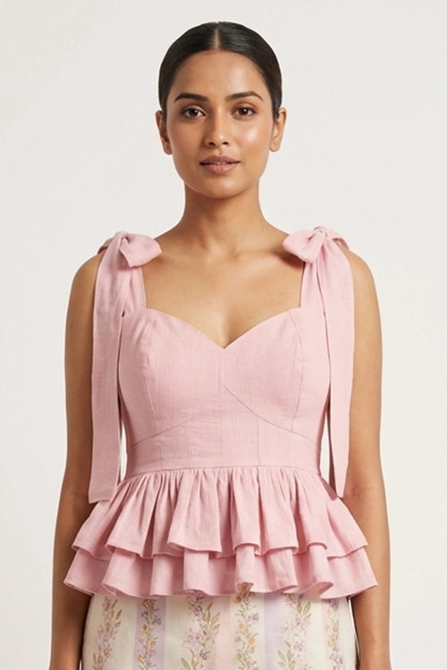 Hana Peplum Top