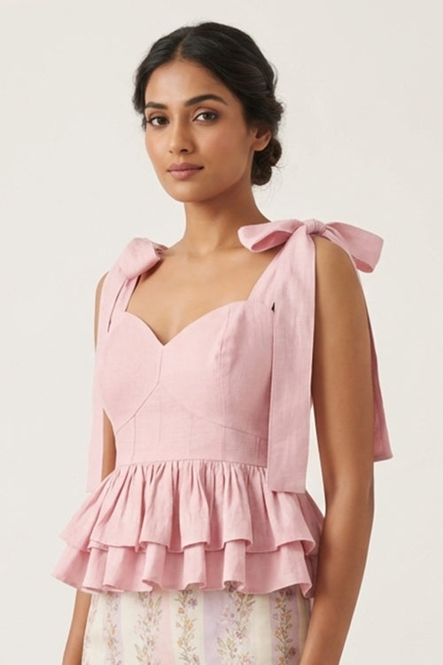 Hana Peplum Top