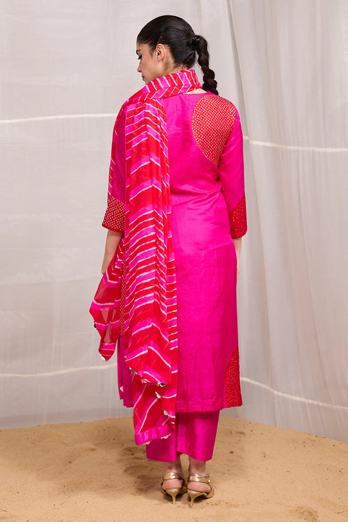 Red Rani Saanjh Suit