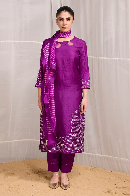 Purple Raah Suit