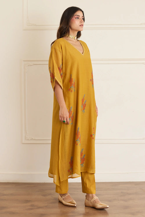 Ochre Blossom Co-ord Set