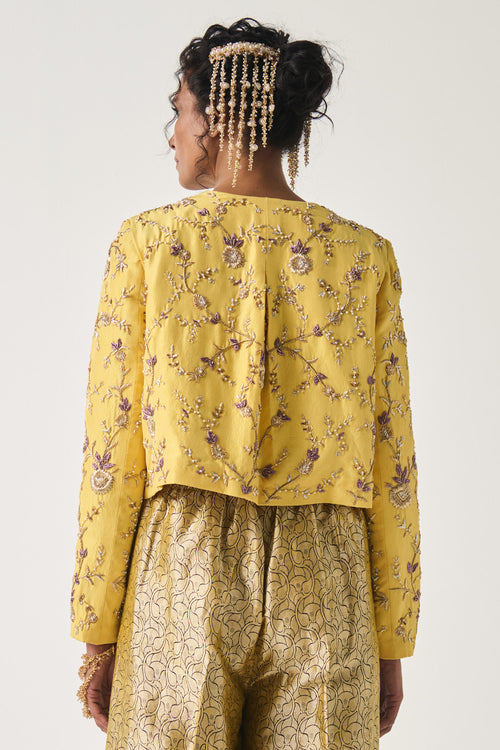 Rizwana Nargis Silk Jacket