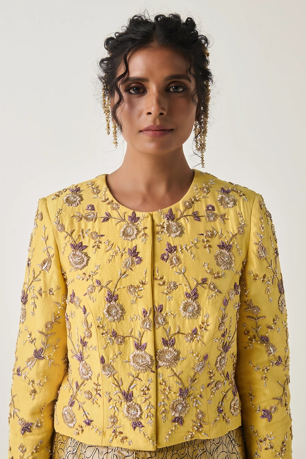 Rizwana Nargis Silk Jacket