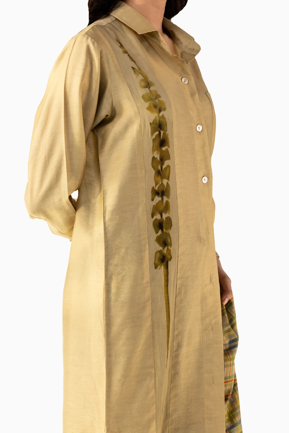 Olive Orchid Shirt