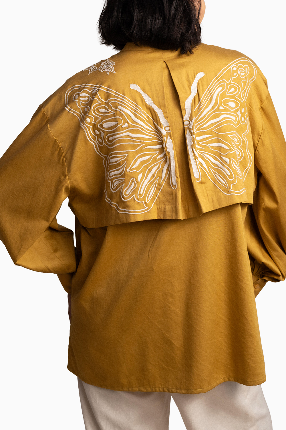 Mustard Winged Shirt