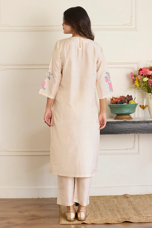 Petal Pearl Pintuck Co-ord Set