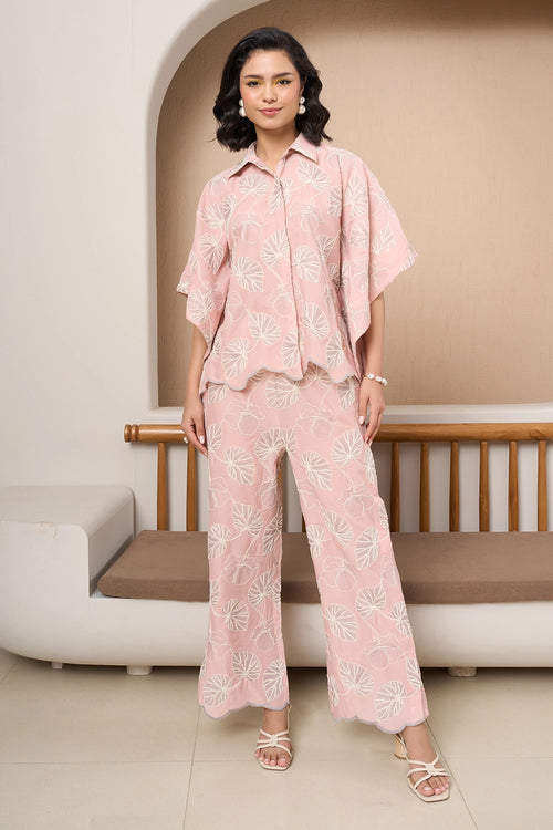 Garden Gala Embroidered Co-ord Set