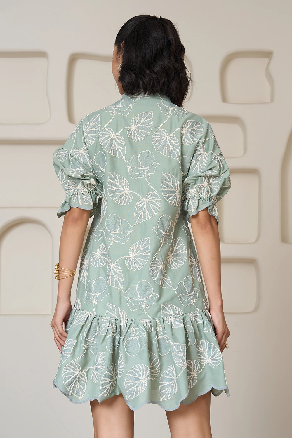 Botanical Breeze Nightfall Dress