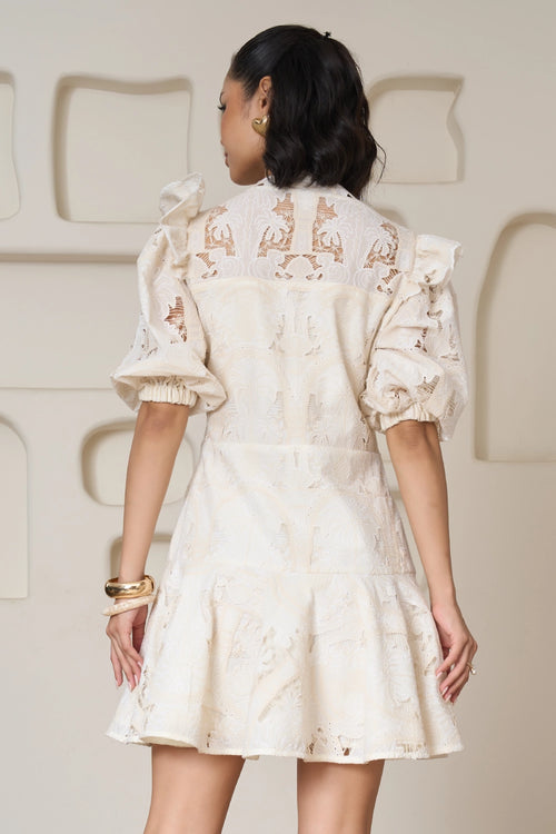 Ivory Lace Dress