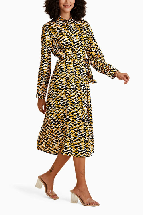Zebra Zest Dress