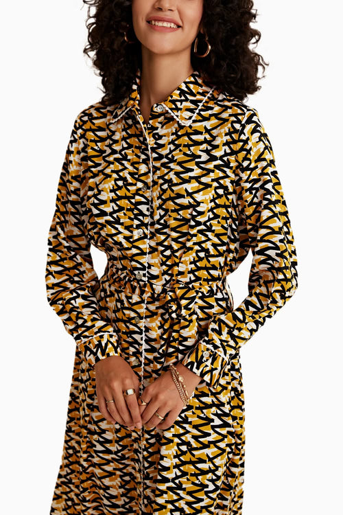 Zebra Zest Dress