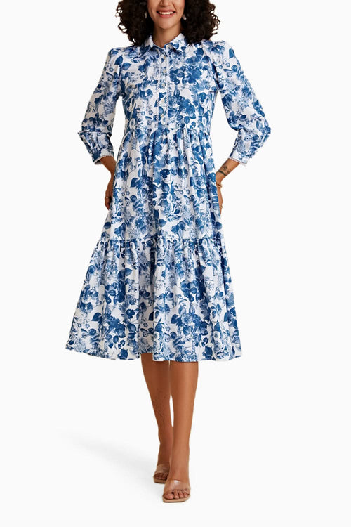 Blooming Blue Sky Dress