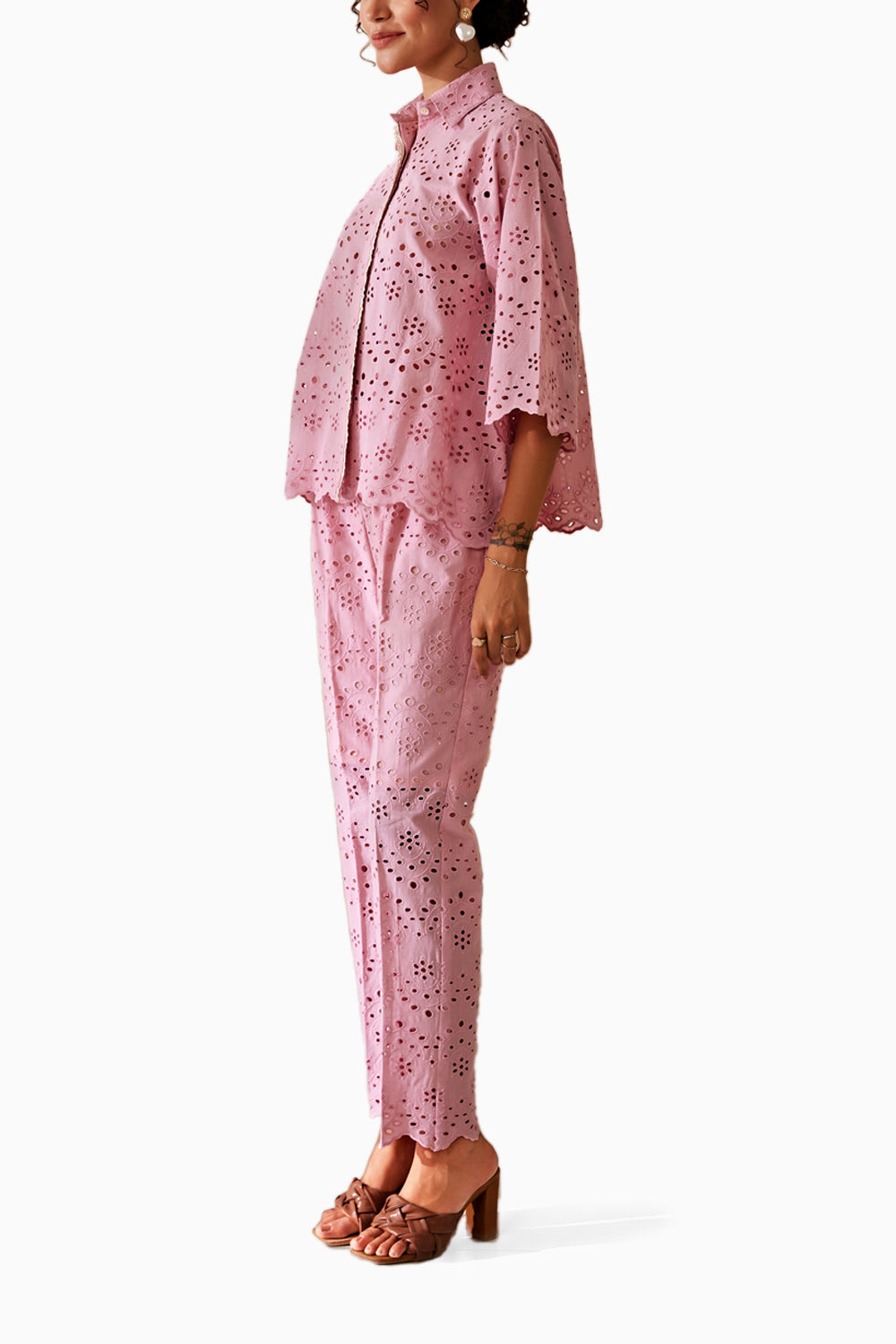 Soft Pink Petal Co-ord Set