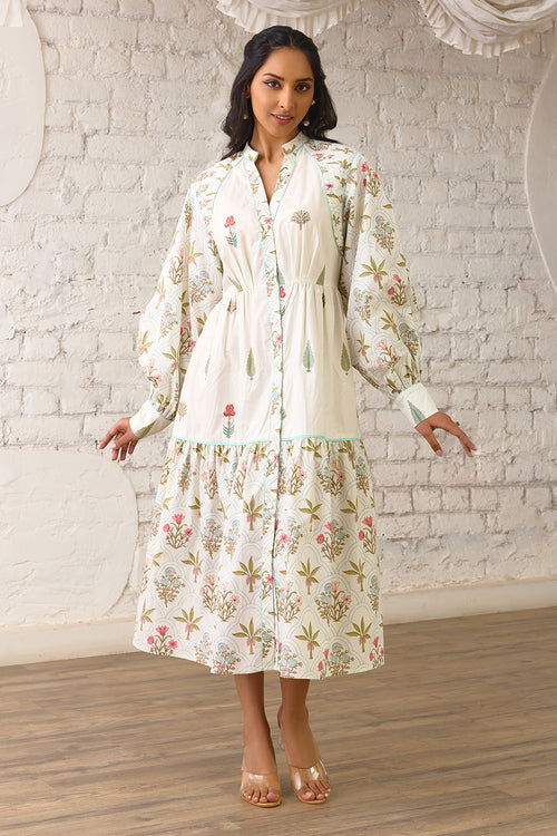 Wanderlust Cotton Midi Dress