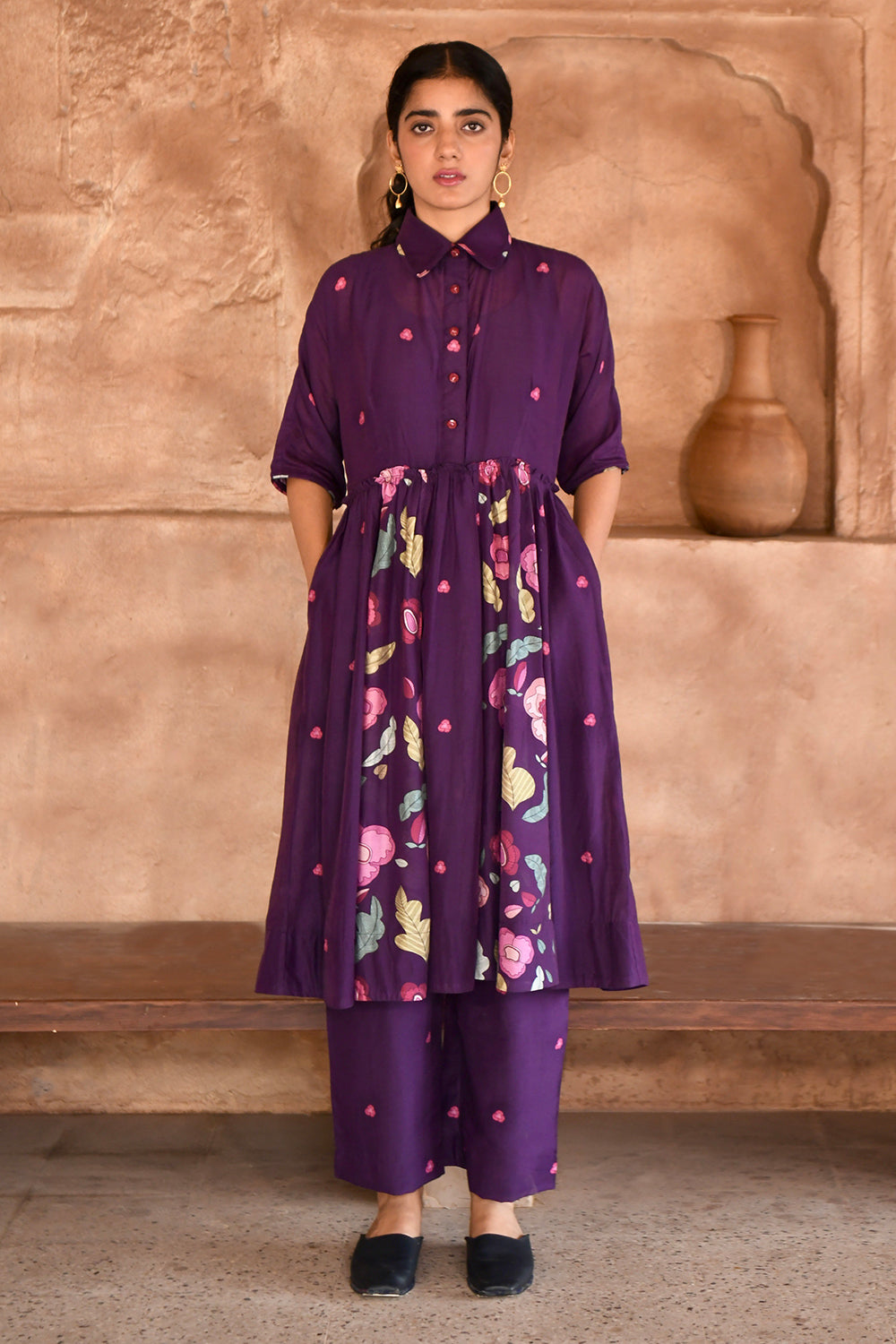 Mulberry Kurta Set