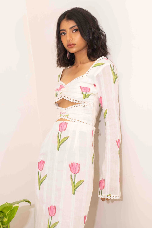 June Tulip Printed Co-ord Set