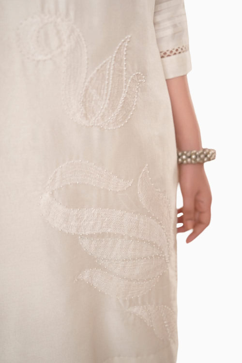 Sahar Ivory Kurta Set