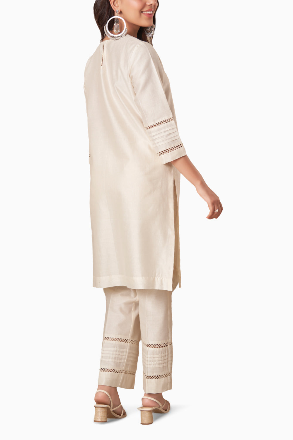 Sahar Ivory Kurta Set