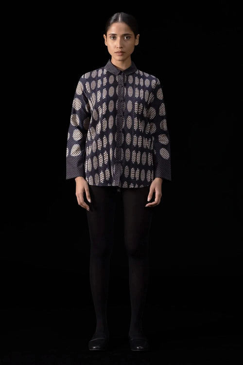 Wheel Charcoal Blue Shirt