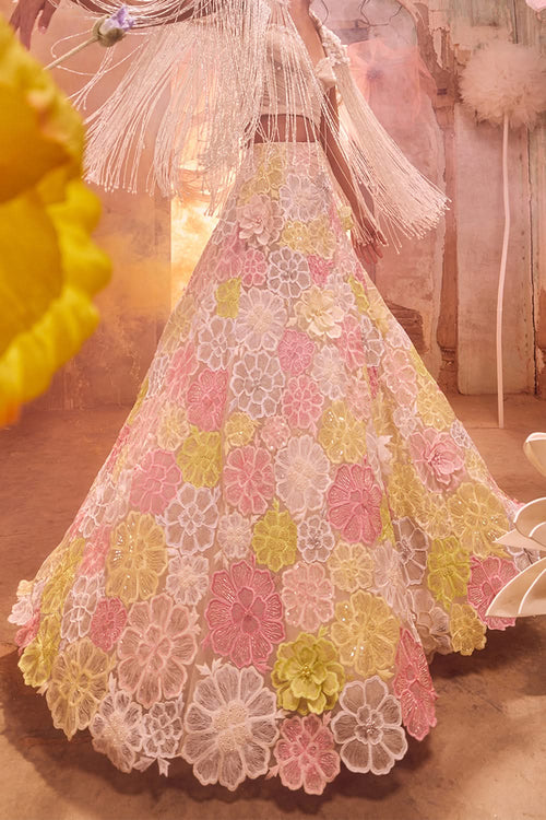 Multi Colour Lehenga