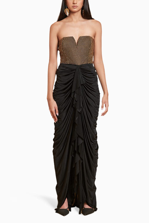 OG Super Glam Grecian Opera Gown
