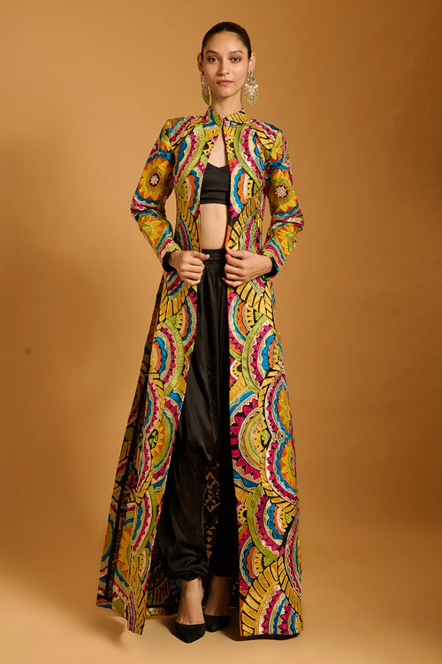Trifecta Multicolor Mandala Jacket
