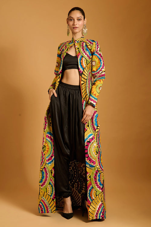 Trifecta Multicolor Mandala Jacket