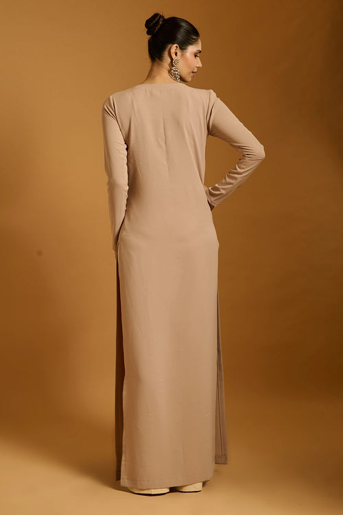 Trifecta Clay Crystal Bib Kaftan