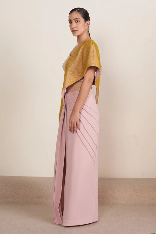 Shashe Pallu Saree