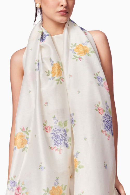 Summer Roses Stole