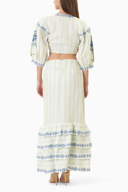 Green Blue Chicory Set
